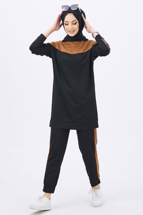 Tunik Pantolon Taba - 11182