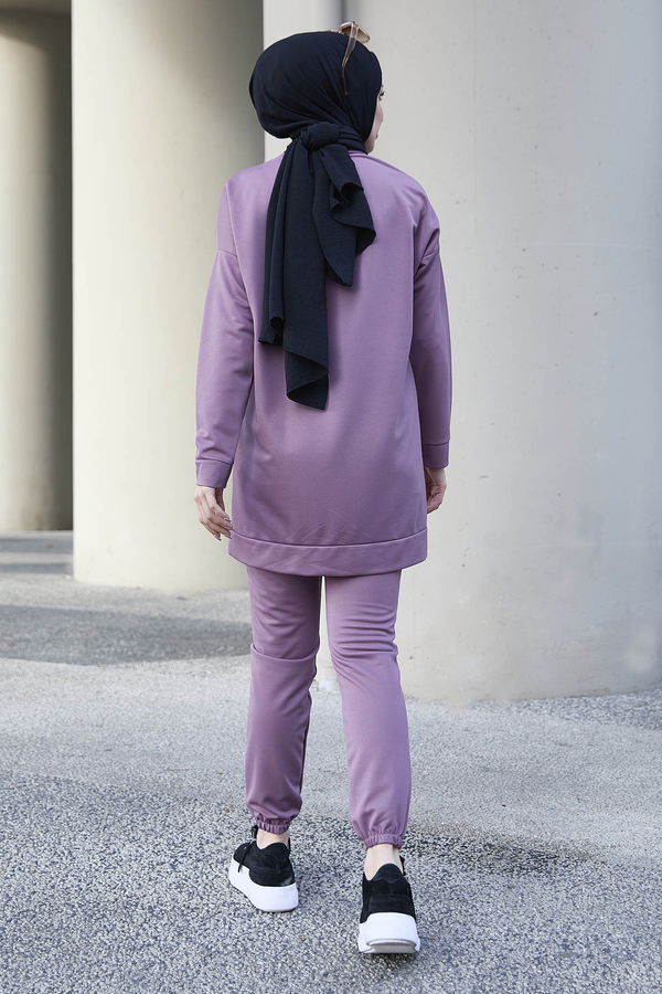 Tunik Pantolon Lila - 11302