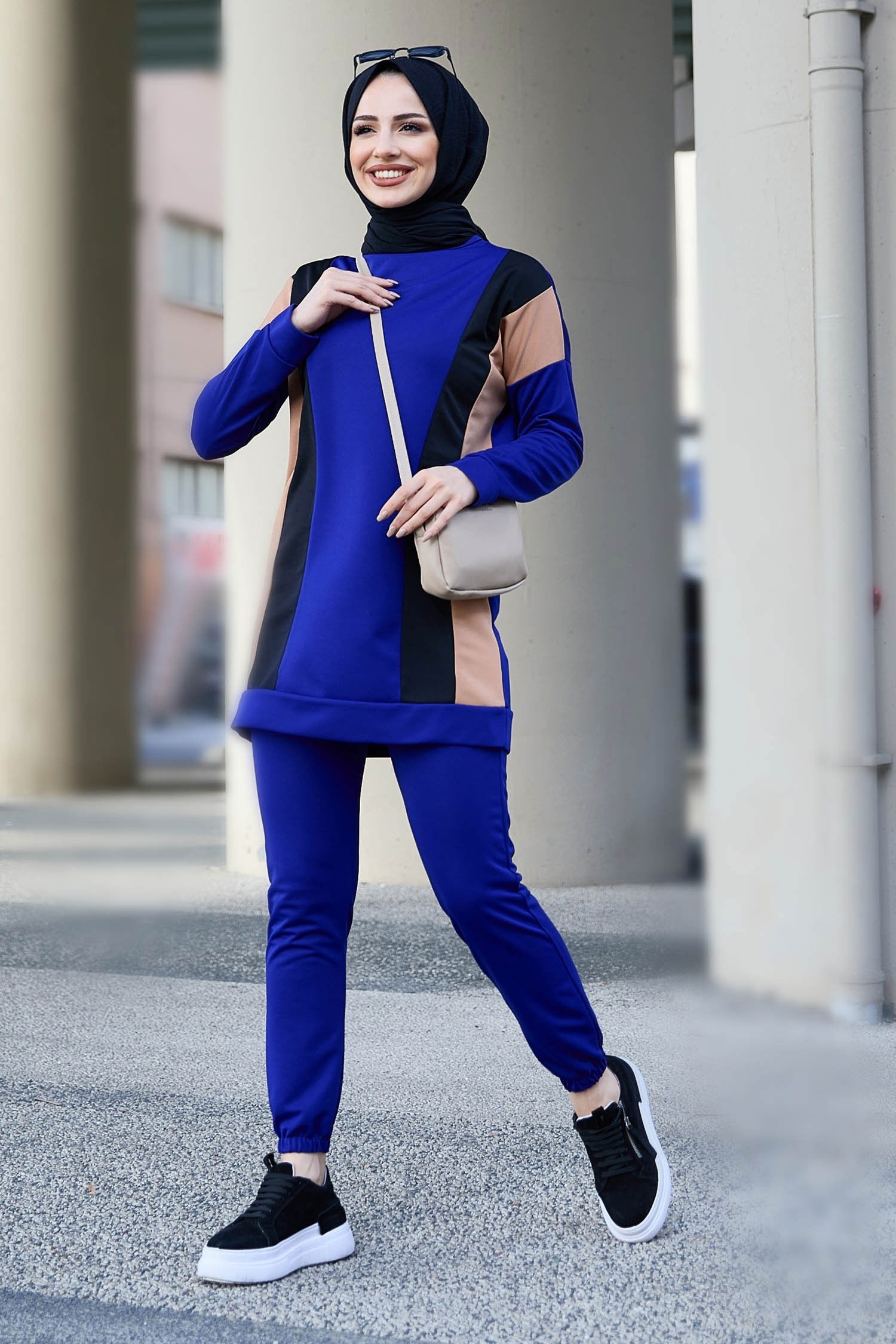 Tunik Pantolon Mavi - 11302