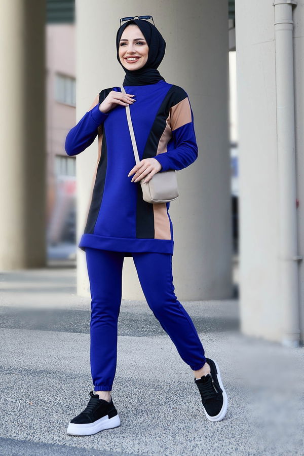 Tunik Pantolon Mavi - 11302