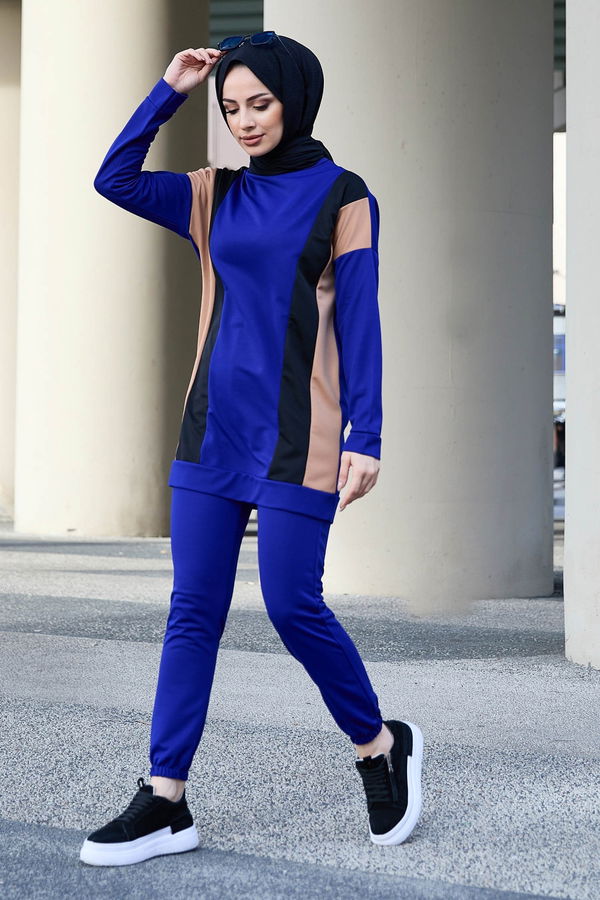 Tunik Pantolon Mavi - 11302