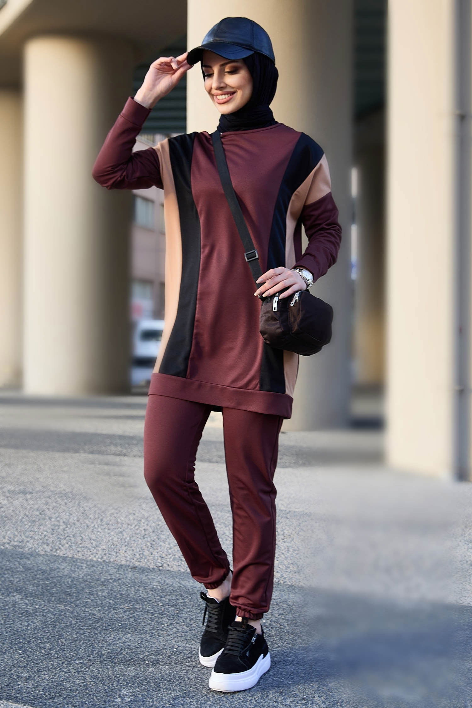 Tunik Pantolon Kahverengi - 11302