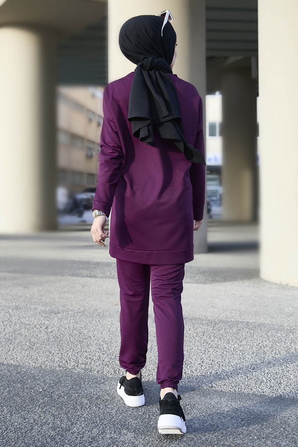 Tunik Pantolon Mor - 11302 MOR