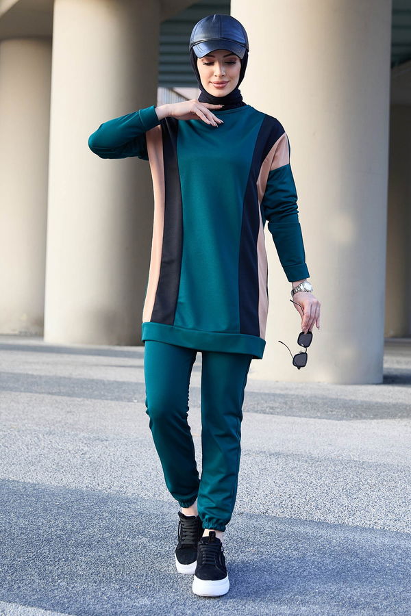 Tunik Pantolon Yeşil - 11302