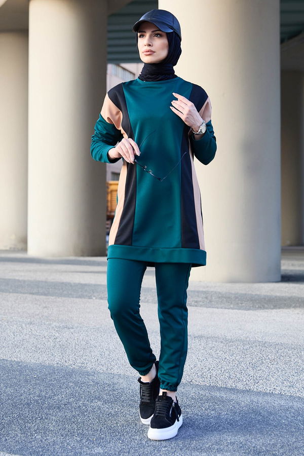 Tunik Pantolon Yeşil - 11302