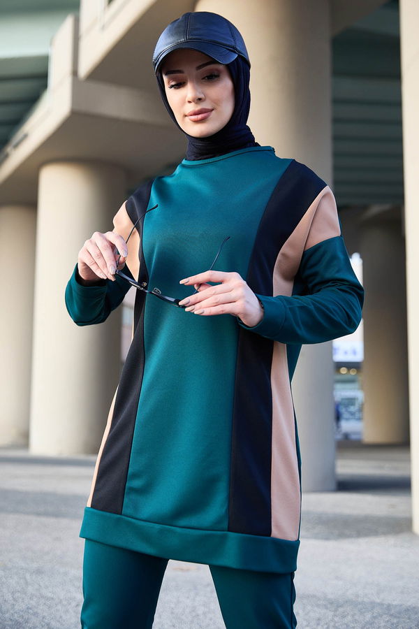Tunik Pantolon Yeşil - 11302