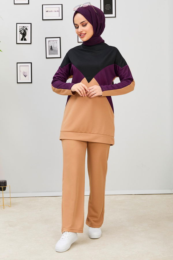 Tunik Pantolon Mor - 11335