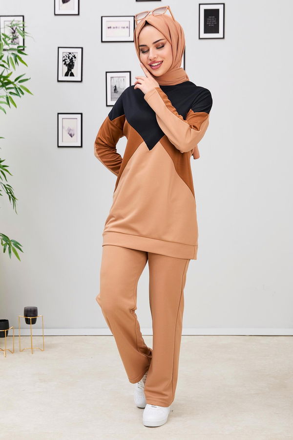 Tunik Pantolon Taba - 11335 TABA