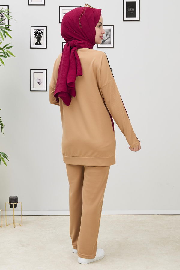 Tunik Pantolon Bordo - 11335