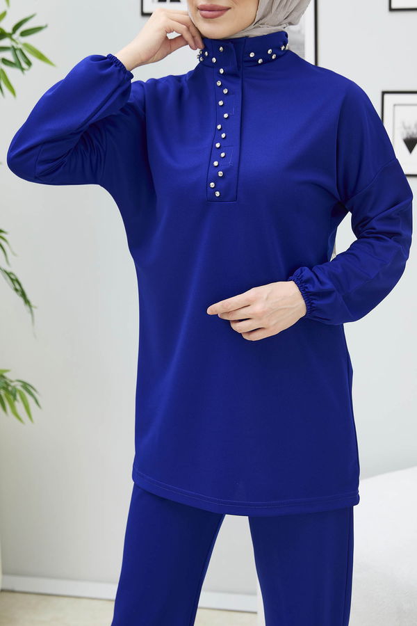 Tunik+Pantolon Mavi - 11338 MAVİ