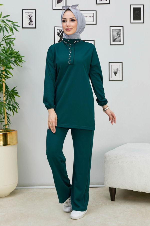Tunik+Pantolon Yeşil - 11338
