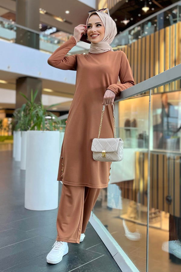 Tunik Pantolon Taba - 11357