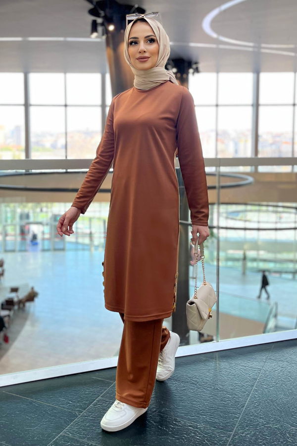 Tunik Pantolon Taba - 11357