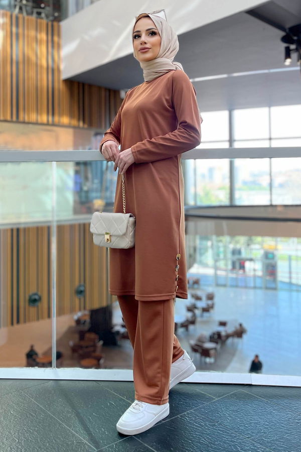 Tunik Pantolon Taba - 11357