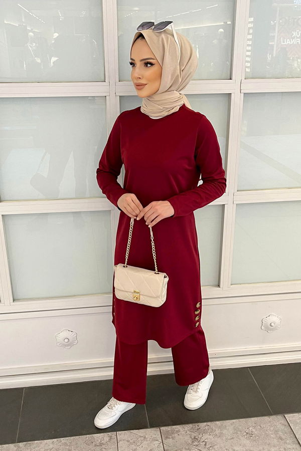 Tunik Pantolon Bordo - 11357 BORDO