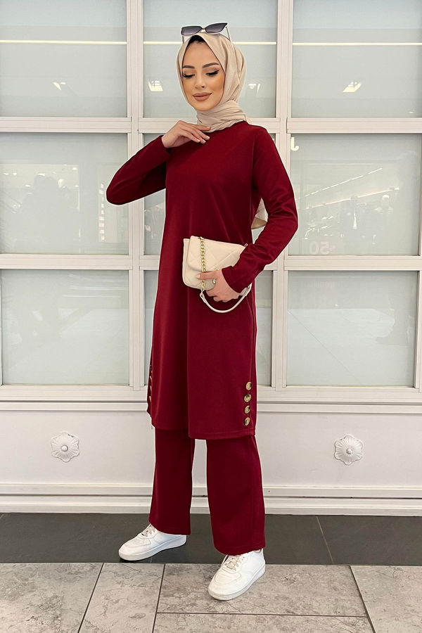 Tunik Pantolon Bordo - 11357 BORDO