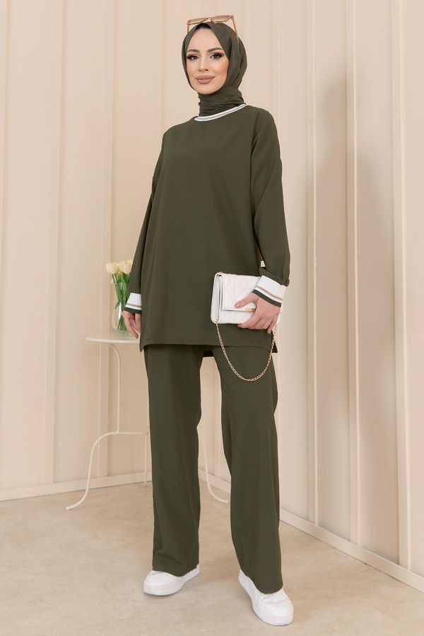 Tunik Pantolon Haki - 11402