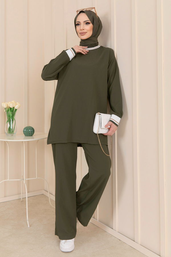 Tunik Pantolon Haki - 11402