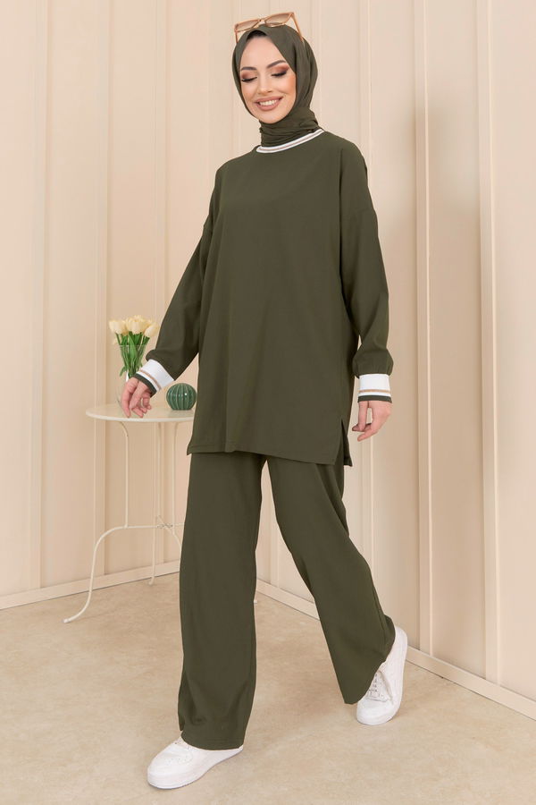 Tunik Pantolon Haki - 11402