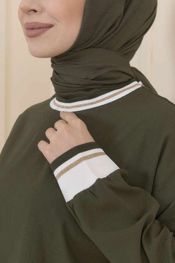 Tunik Pantolon Haki - 11402