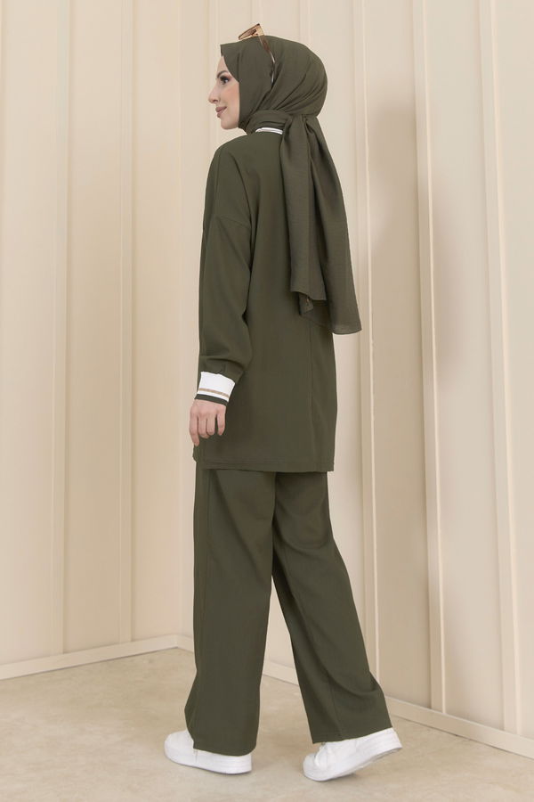 Tunik Pantolon Haki - 11402