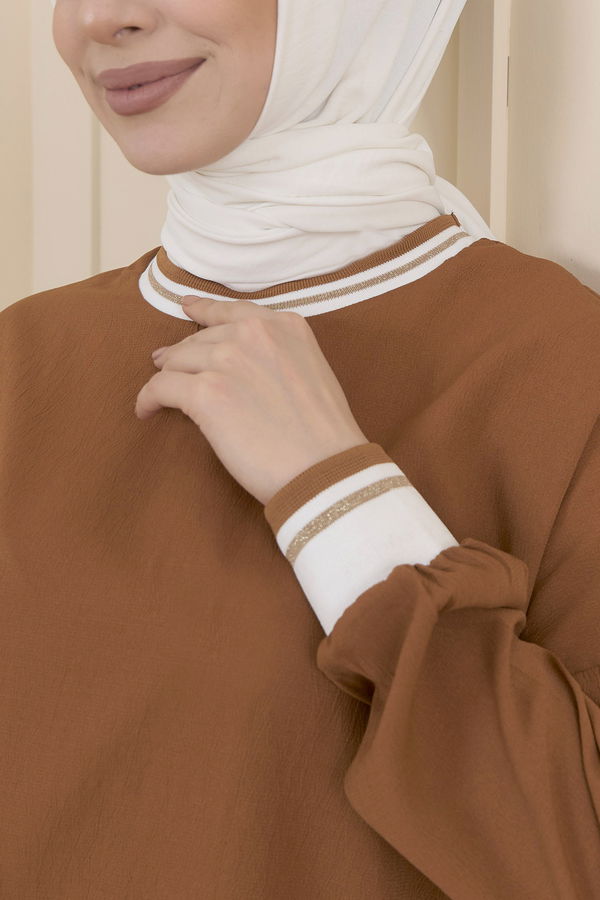 Tunik Pantolon Taba - 11402 TABA