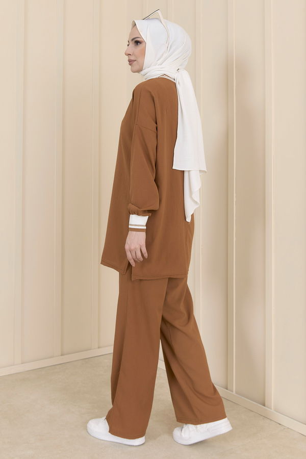Tunik Pantolon Taba - 11402 TABA