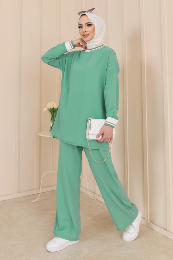 Tunik Pantolon Yeşil - 11402