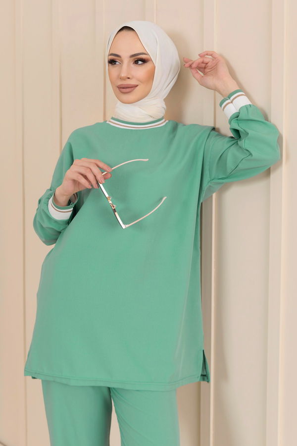 Tunik Pantolon Yeşil - 11402
