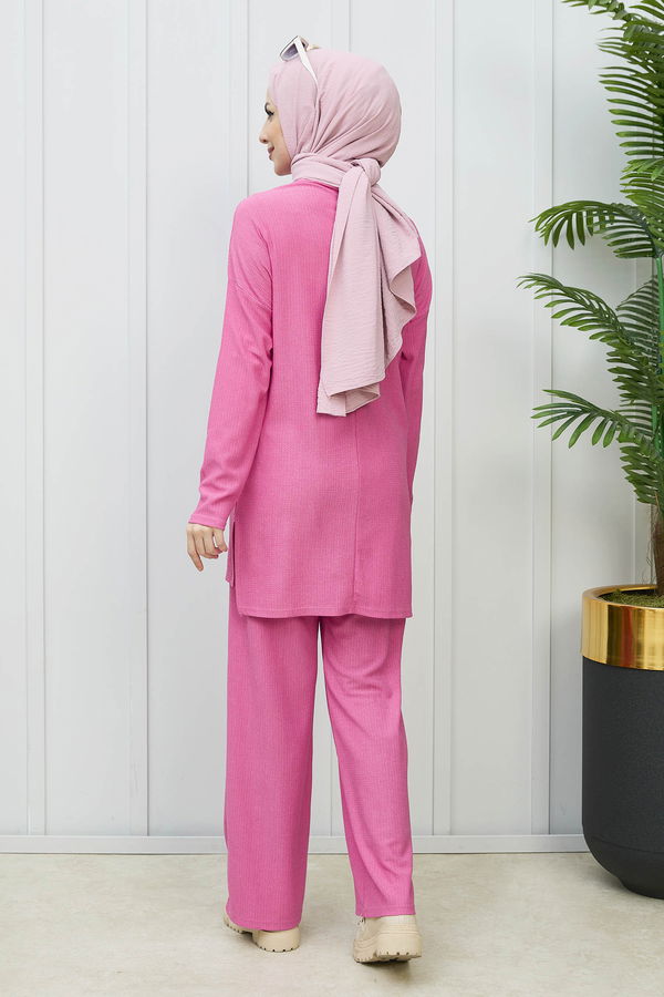 Tunik+Pantolon Fuşya - 11429 FUŞYA