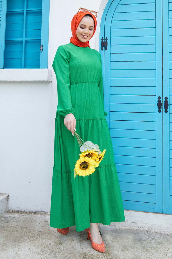 Elbise Yeşil - 11433