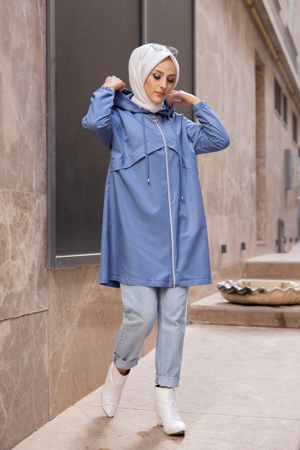 TRENC YAGMURLUK Mavi - 13149 MAVİ