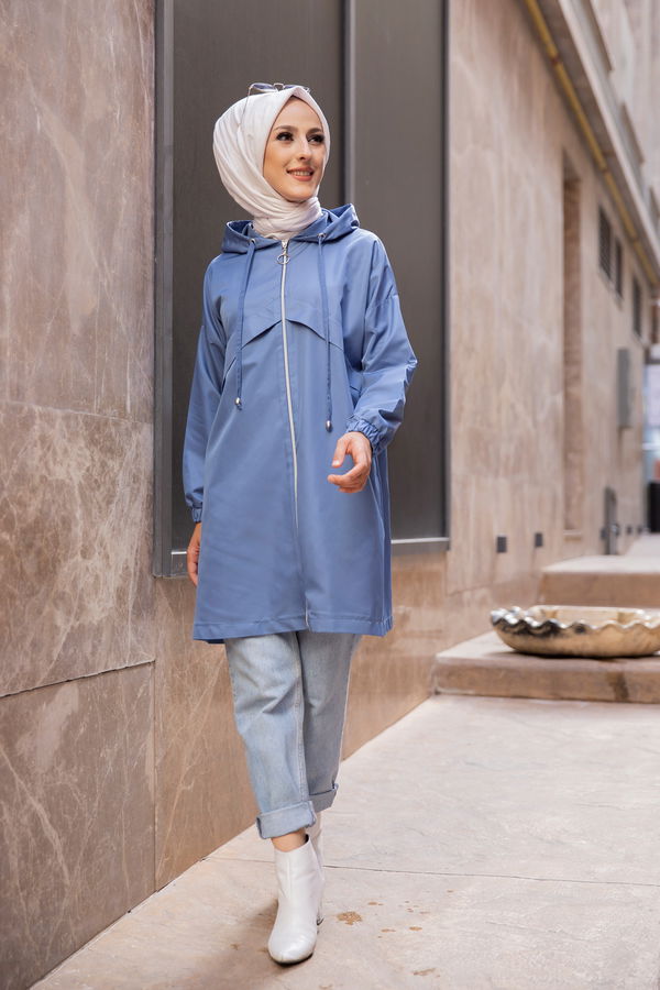 TRENC YAGMURLUK Mavi - 13149 MAVİ