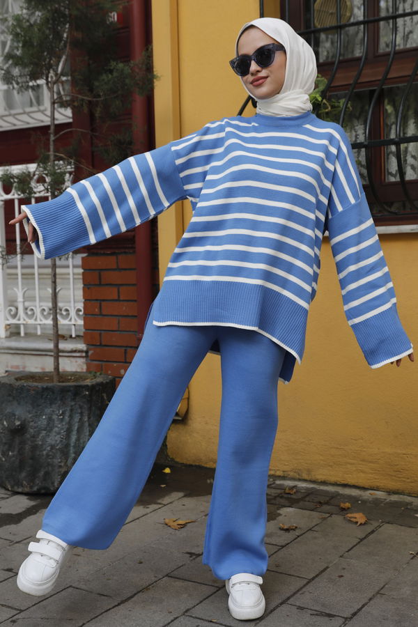 Tunik Pantolon Mavi - 21125