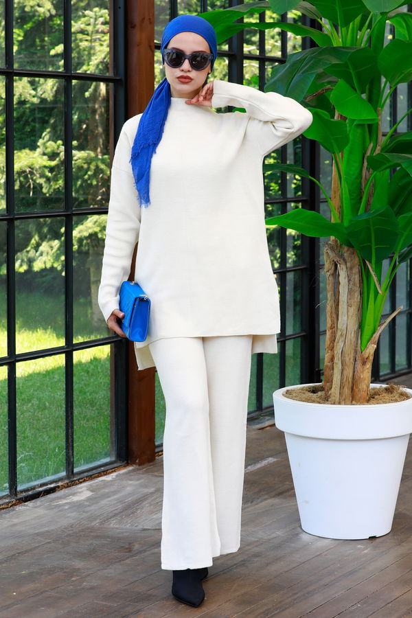 Tunik Pantolon Ekru - 21228