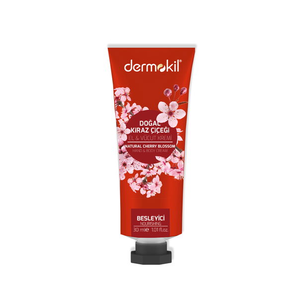 çok Renkli DERMOKIL 30 ML KREM DOGAL KIRAZ CICEGI - 21276