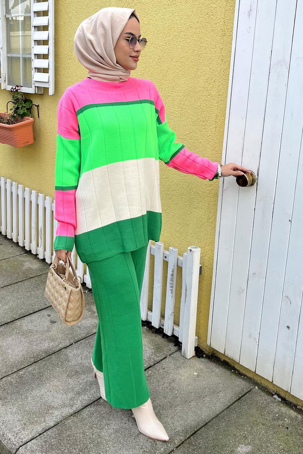 Tunik Pantolon Yeşil - 21796