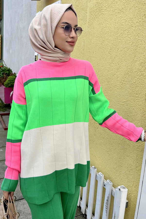Tunik Pantolon Yeşil - 21796