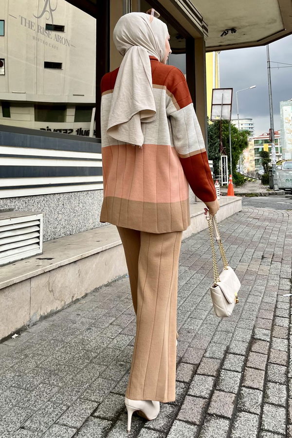 Tunik Pantolon Vizon - 21796
