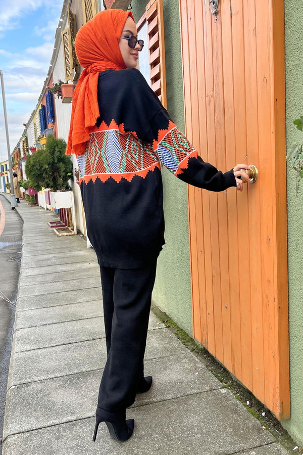 Triko Tunik Pantolon Siyah - 21801