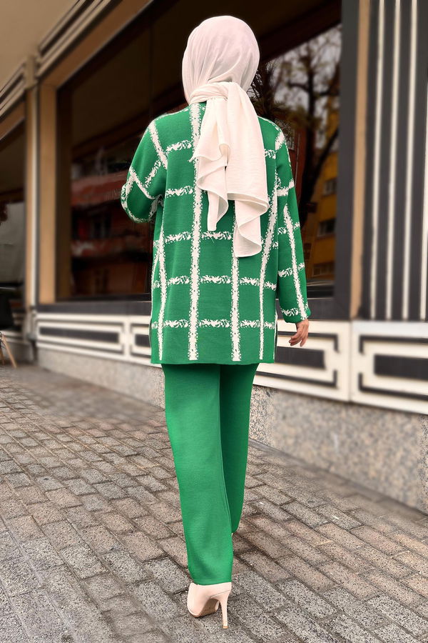 Triko Tunik Pantolon Yeşil - 21831