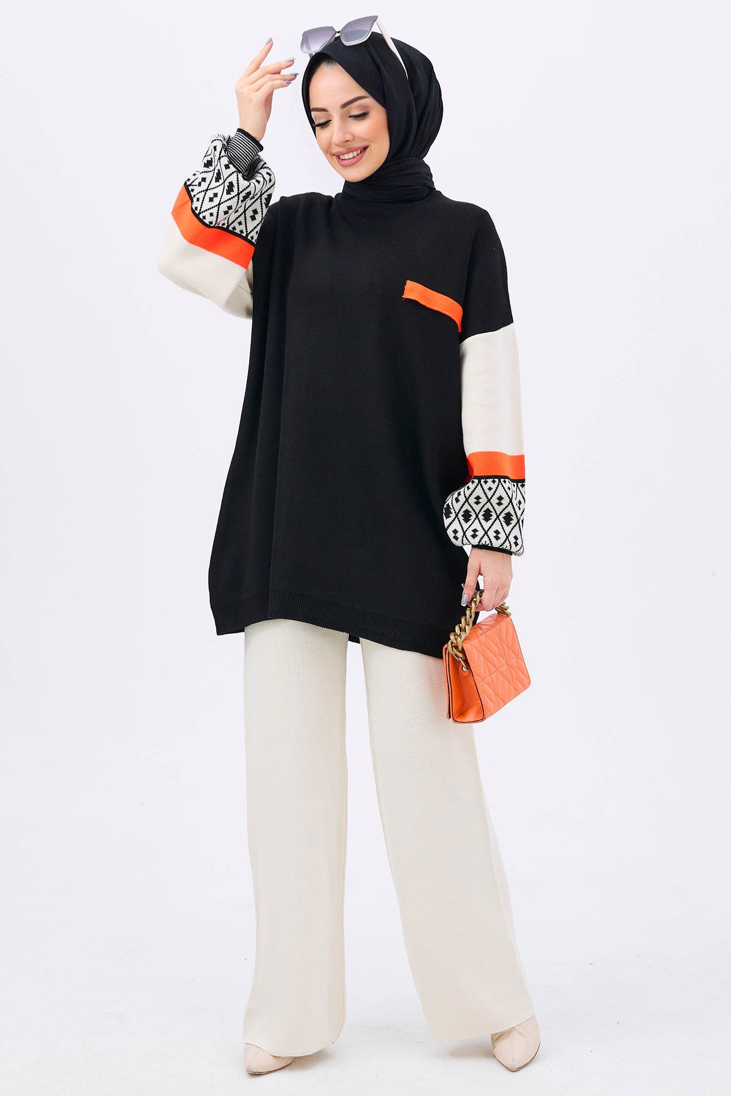 Triko Tunik Pantolon Siyah - 21840