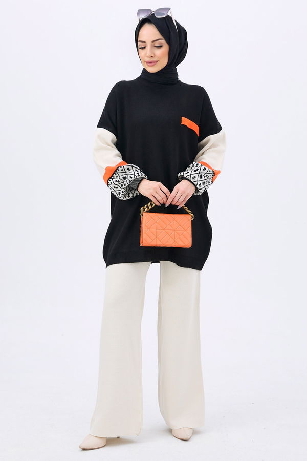 Triko Tunik Pantolon Siyah - 21840