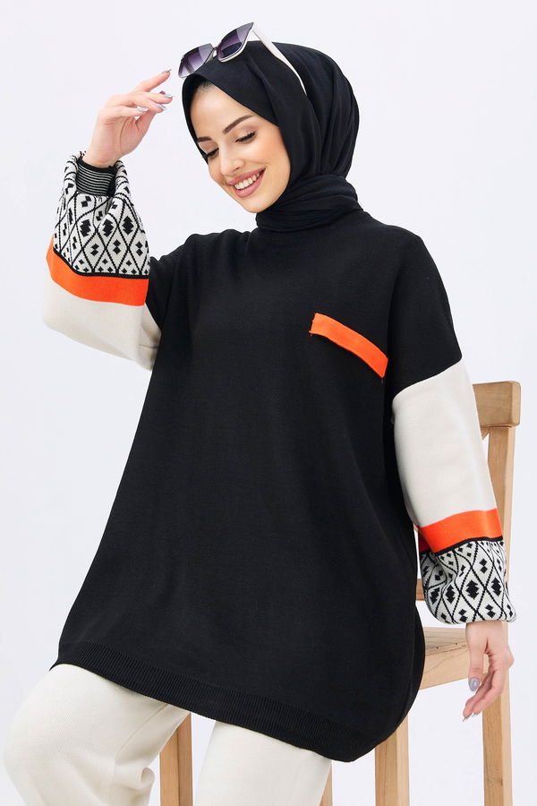 Triko Tunik Pantolon Siyah - 21840
