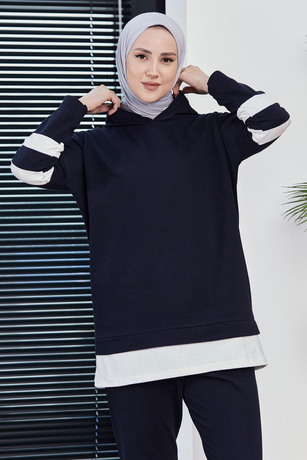 Tunik Pantolon Lacivert - 3024