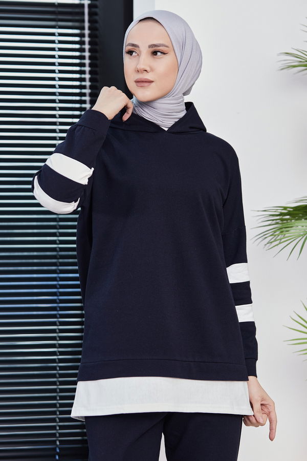 Tunik Pantolon Lacivert - 3024