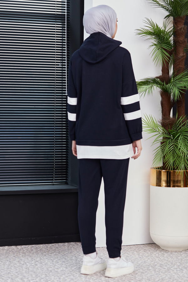 Tunik Pantolon Lacivert - 3024