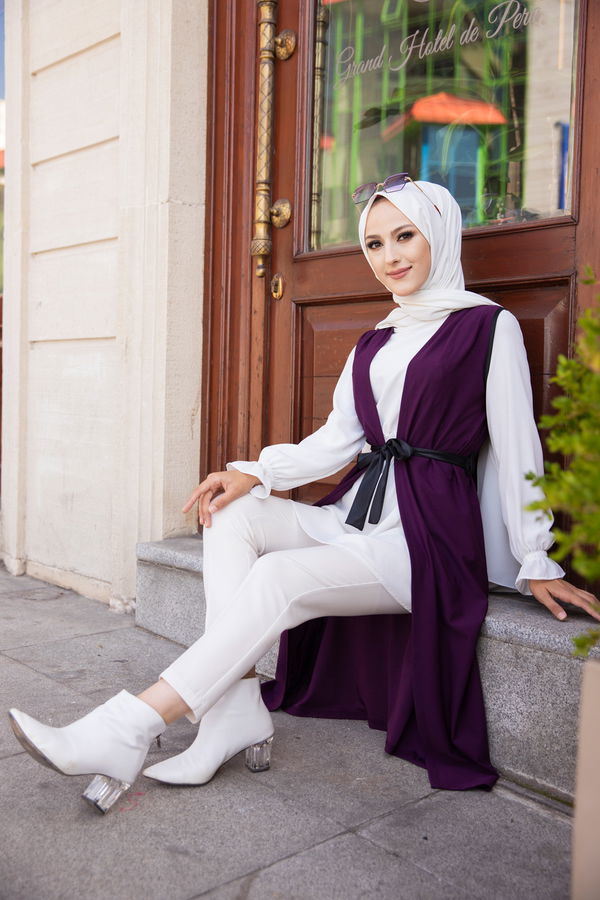 KUSAKLI YELEK Mürdüm - 3292 MÜRDÜM
