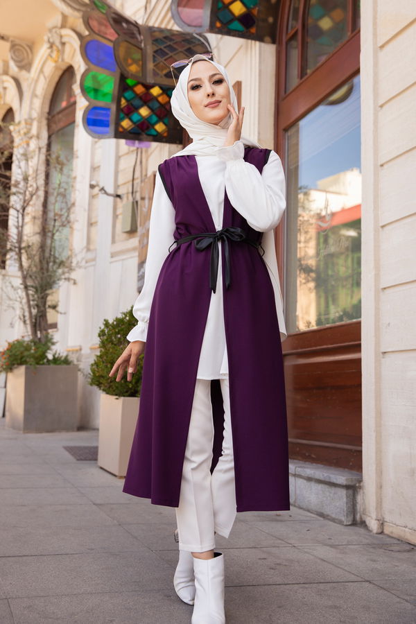 KUSAKLI YELEK Mürdüm - 3292 MÜRDÜM