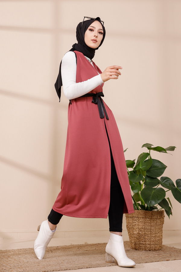 KUSAKLI YELEK Pembe - 3292 PEMBE